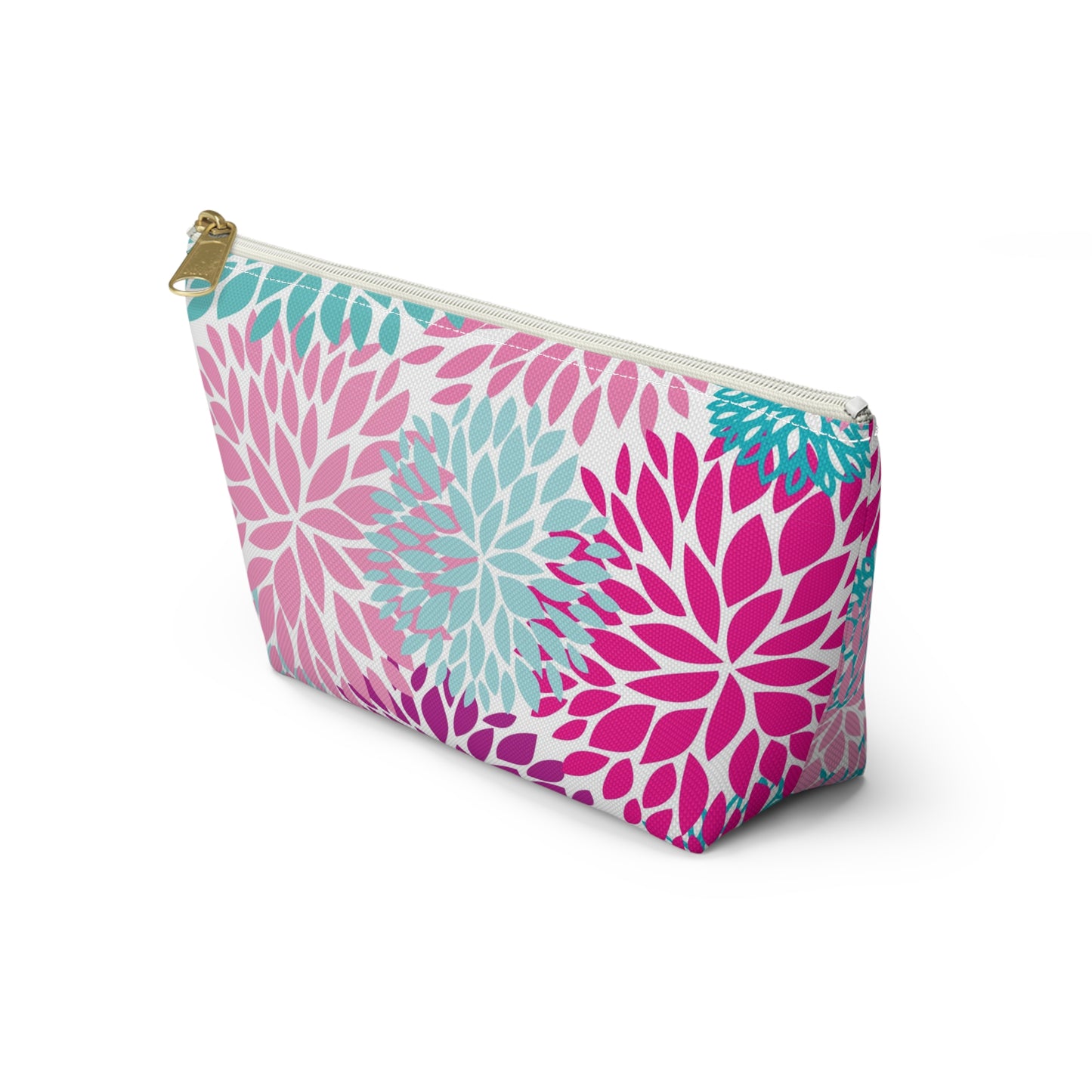 KALLOS Accessory Pouch w T-bottom - Bright Floral