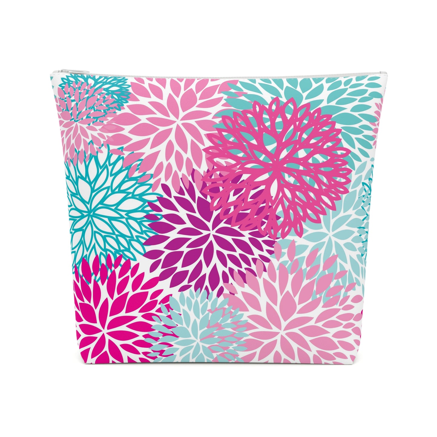 KALLOS Cotton Cosmetic Bag - Bright Floral