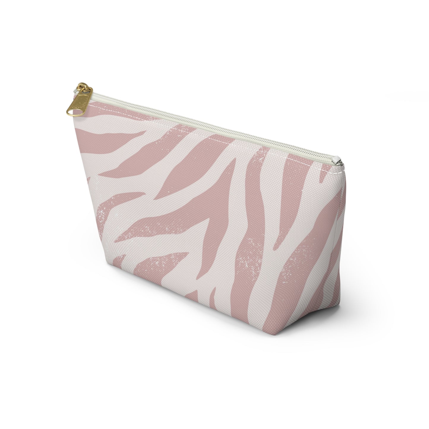 KALLOS Accessory Pouch w T-bottom - Pink Zebra