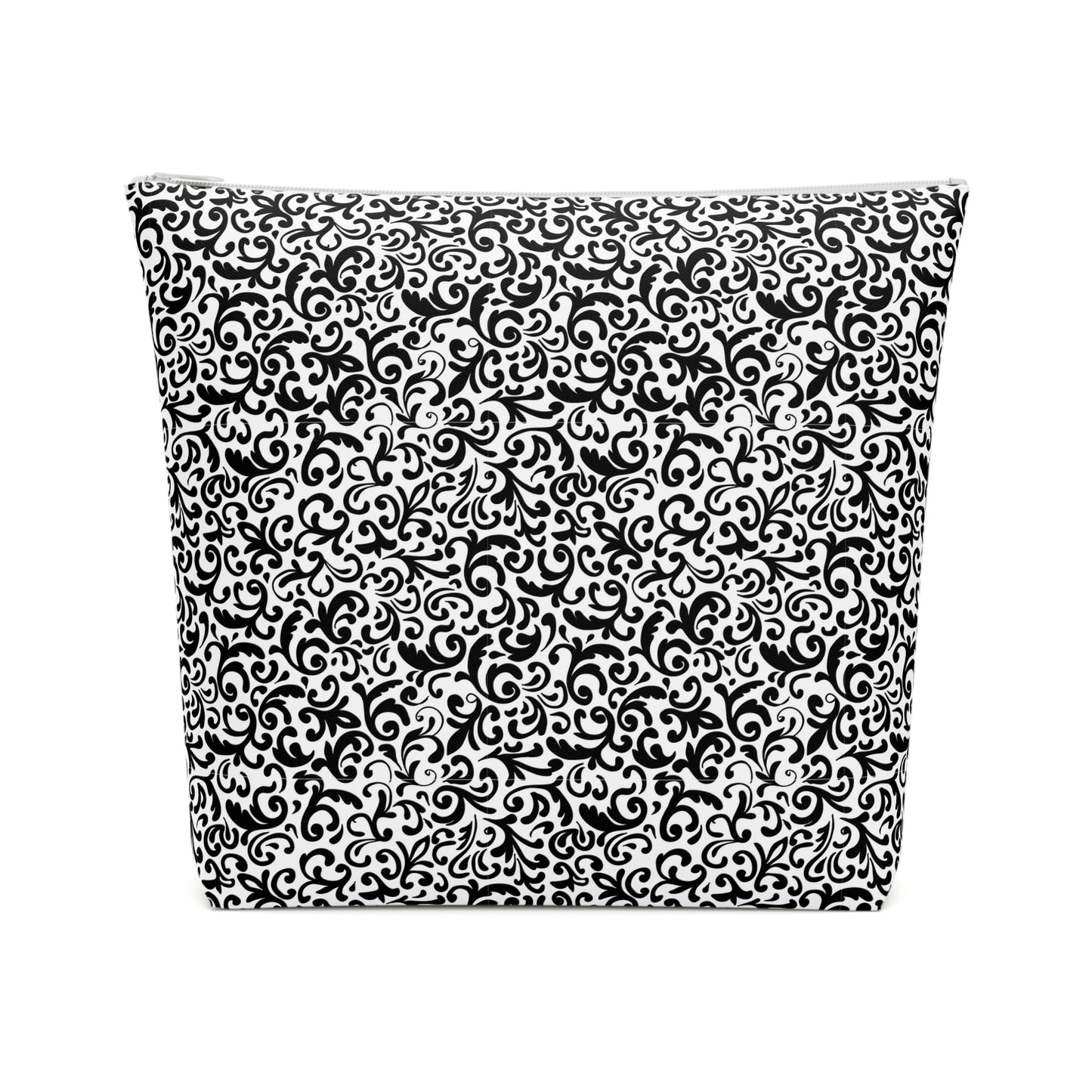 KALLOS Cotton Cosmetic Bag - Black Ornament
