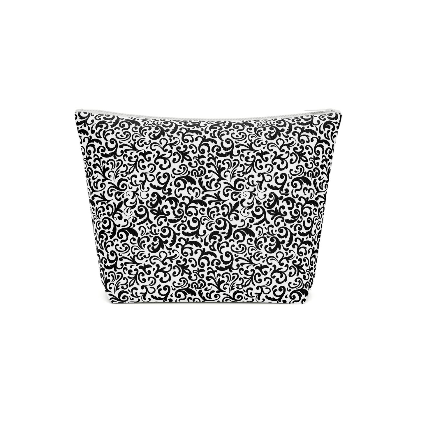 KALLOS Cotton Cosmetic Bag - Black Ornament