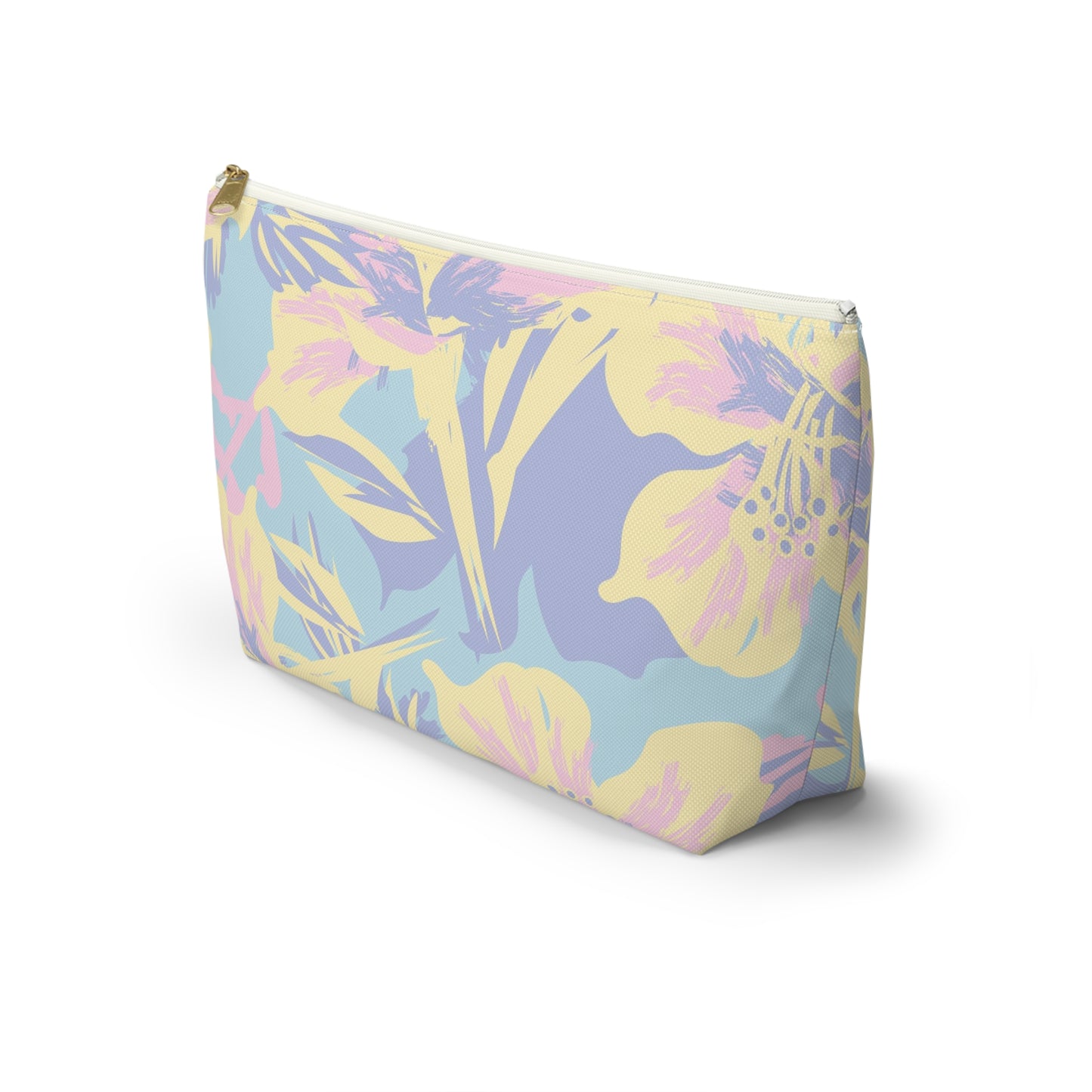 KALLOS Accessory Pouch w T-Bottom - Floral Brush