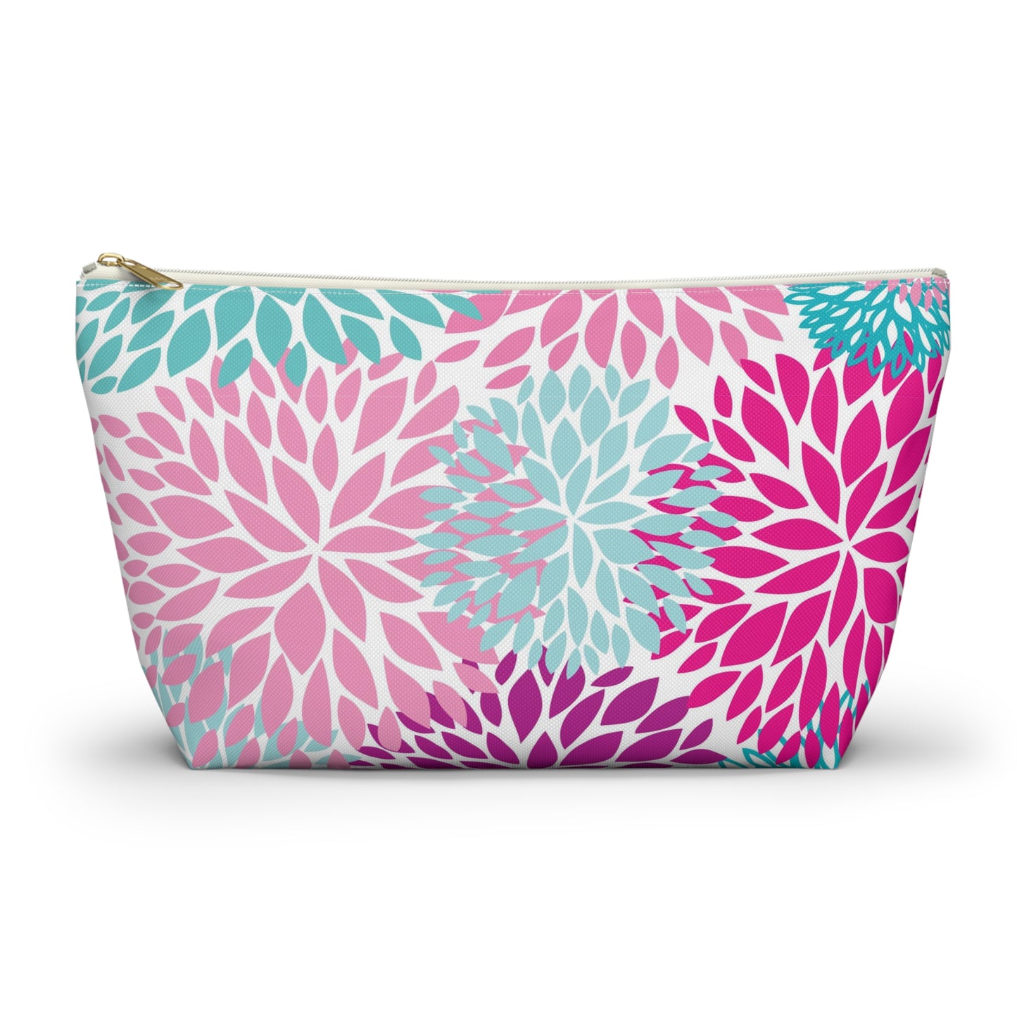 KALLOS Accessory Pouch w T-bottom - Bright Floral