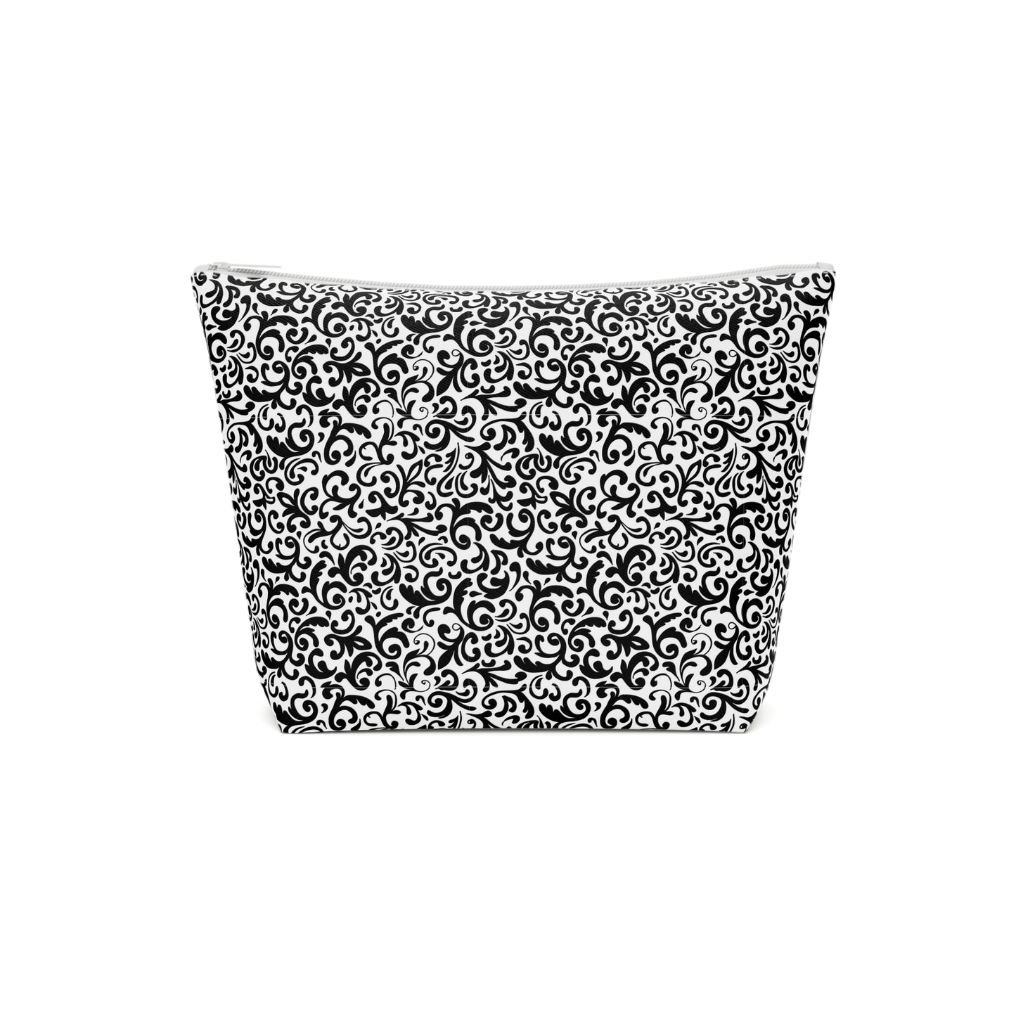 KALLOS Cotton Cosmetic Bag - Black Ornament