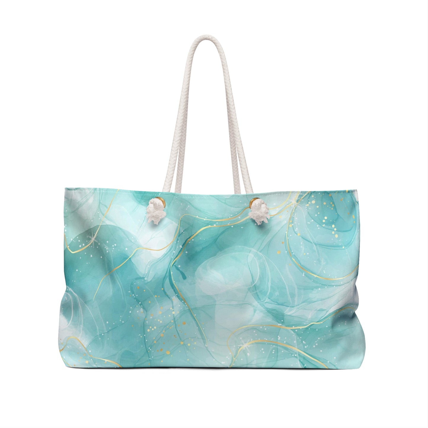 KALLOS Weekender Bag (Cyan Marble)