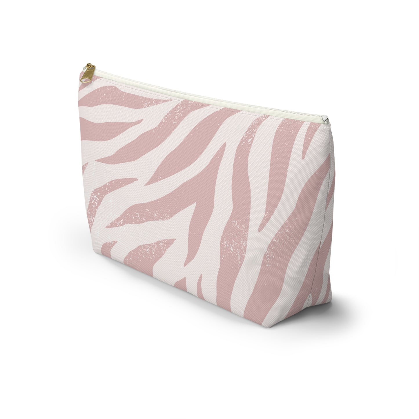 KALLOS Accessory Pouch w T-bottom - Pink Zebra