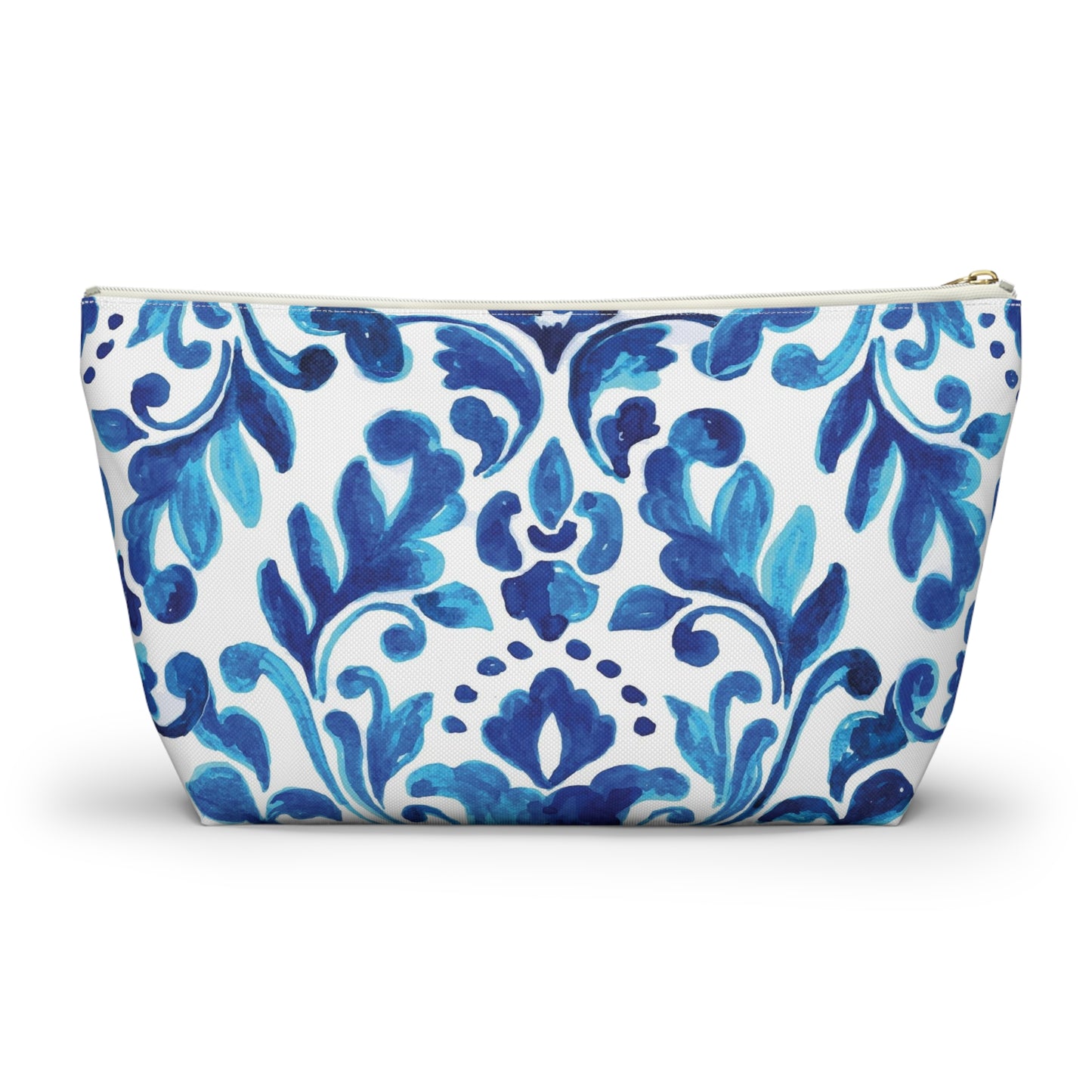 KALLOS Accessory Pouch w T-Bottom - Blue Vintage