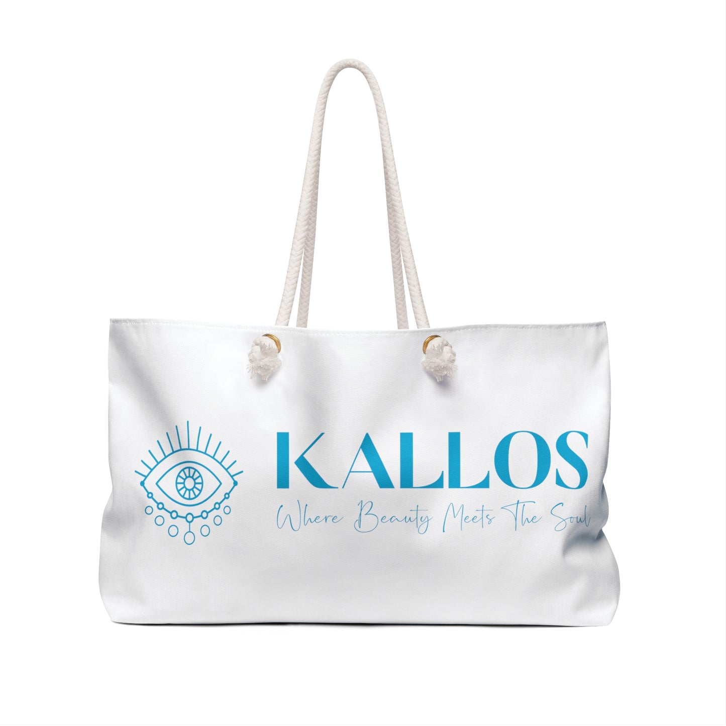 KALLOS Weekender Bag (White)