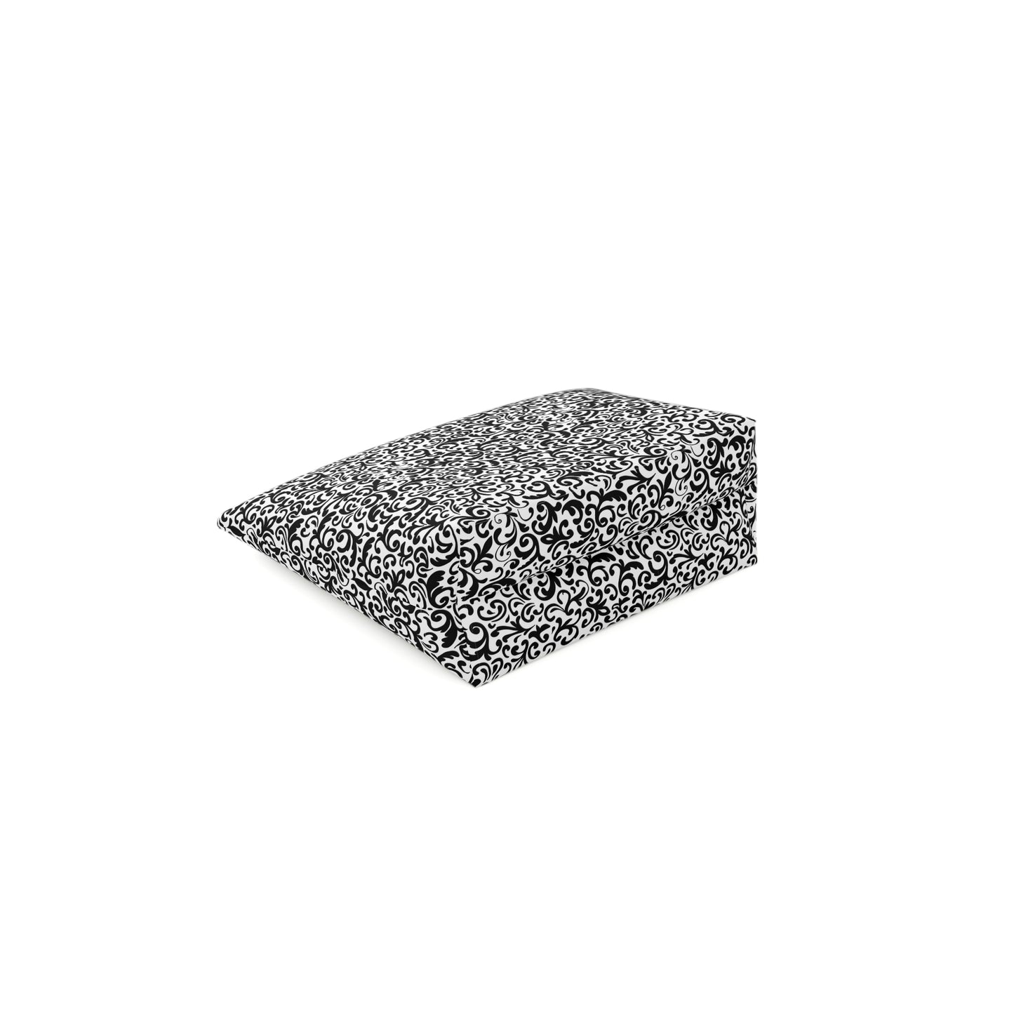 KALLOS Cotton Cosmetic Bag - Black Ornament