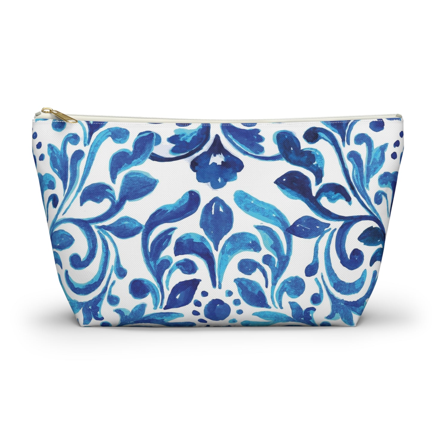 KALLOS Accessory Pouch w T-Bottom - Blue Vintage