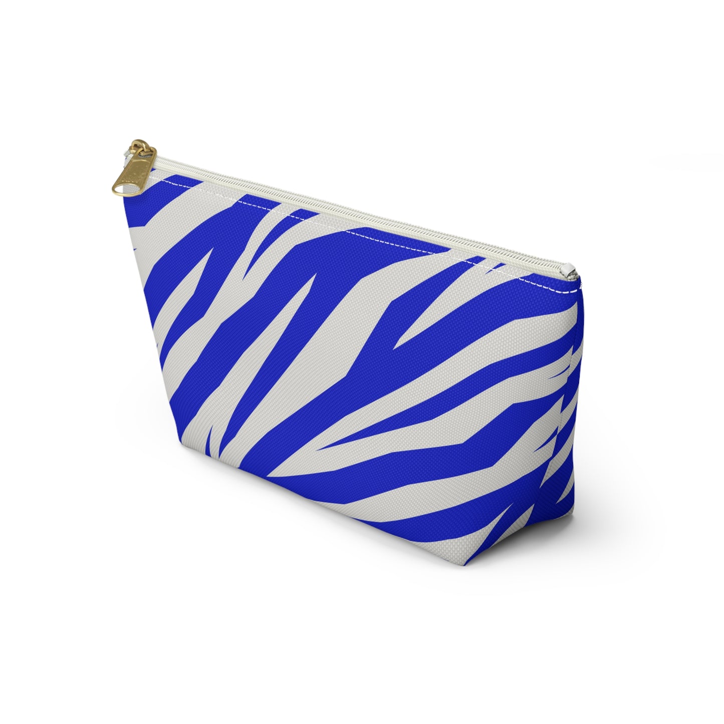 KALLOS Accessory Pouch w T-bottom - Blue Zebra