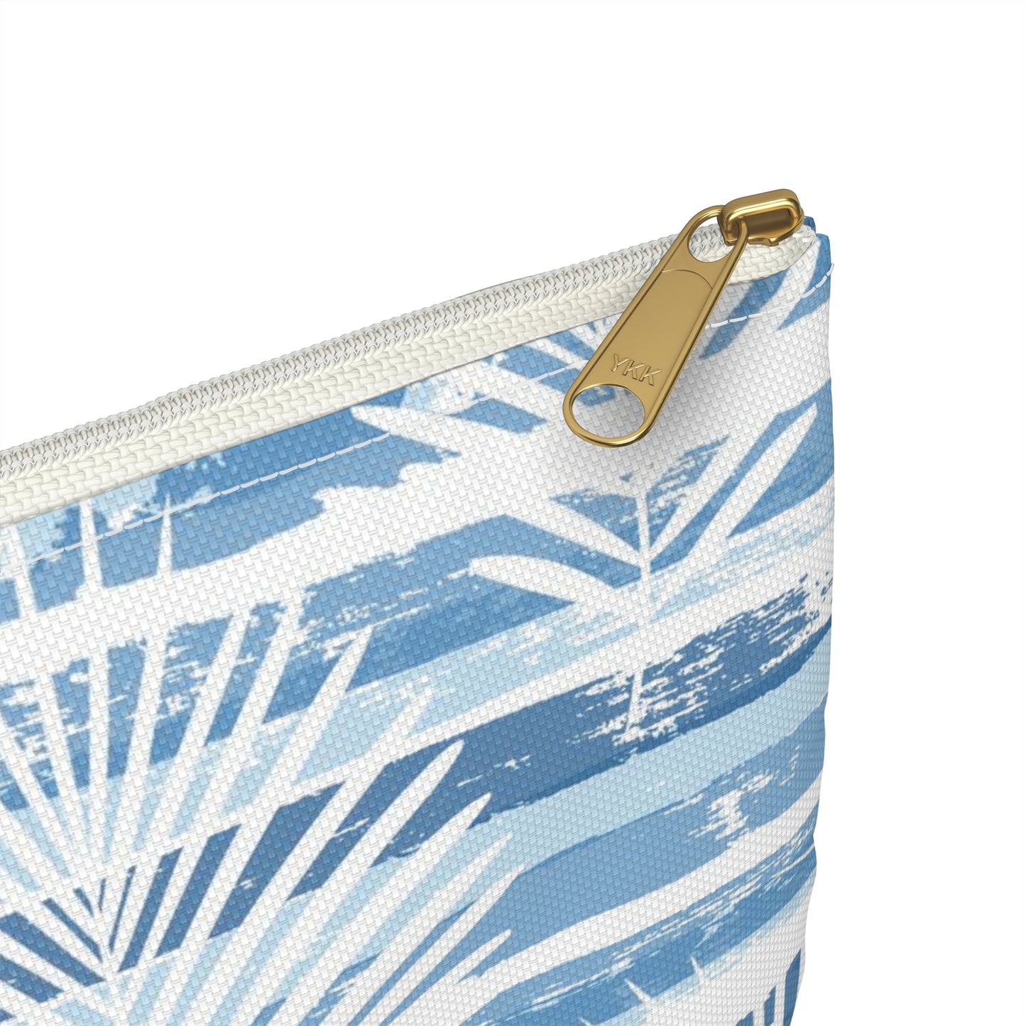 KALLOS Accessory Pouch - Blue Leaves