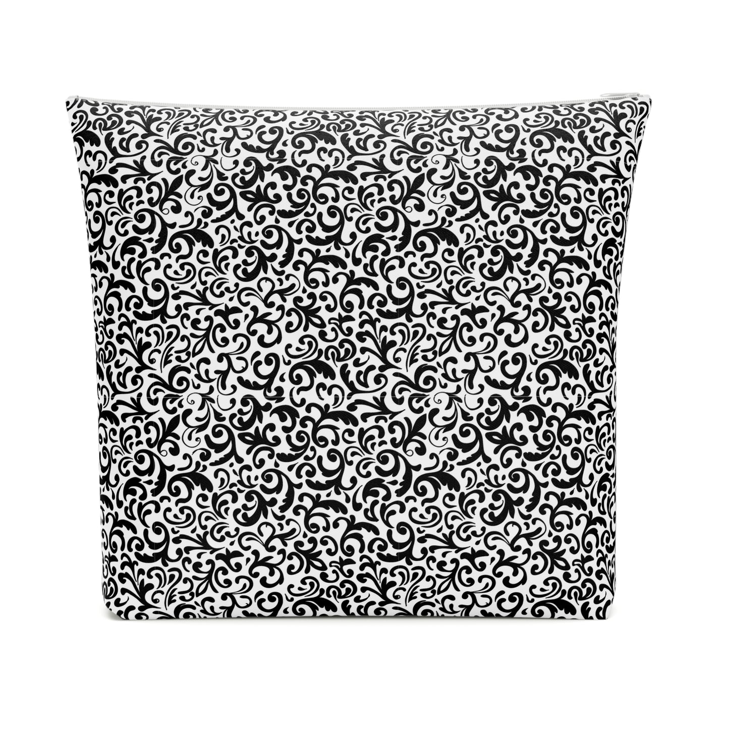 KALLOS Cotton Cosmetic Bag - Black Ornament