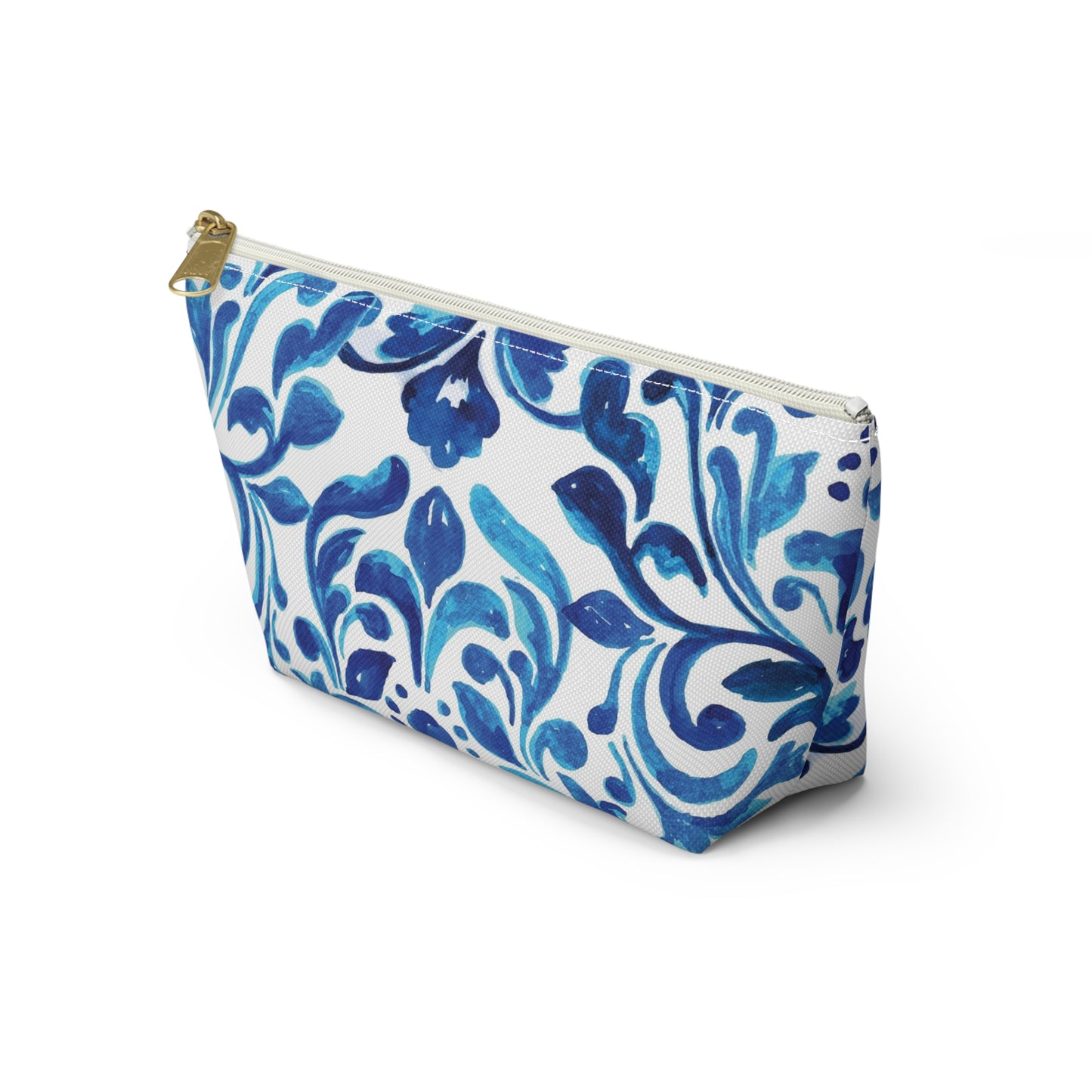 KALLOS Accessory Pouch w T-Bottom - Blue Vintage