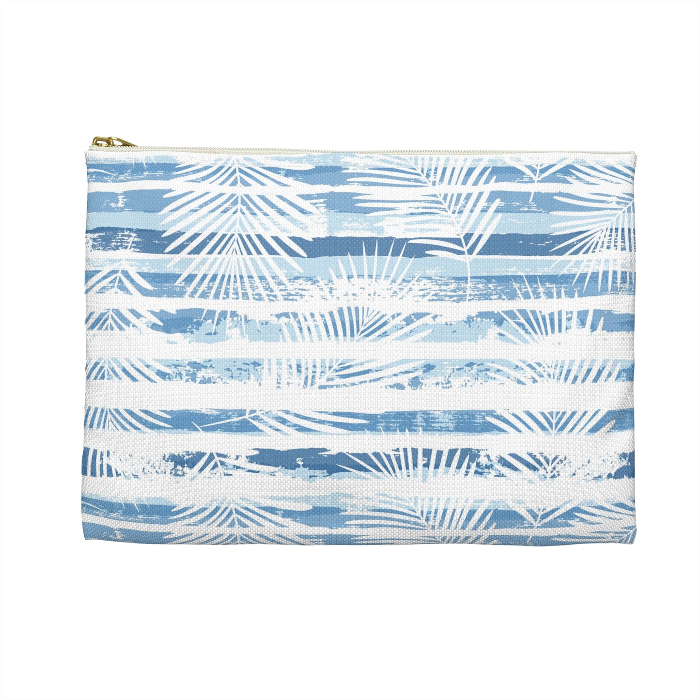KALLOS Accessory Pouch - Blue Leaves