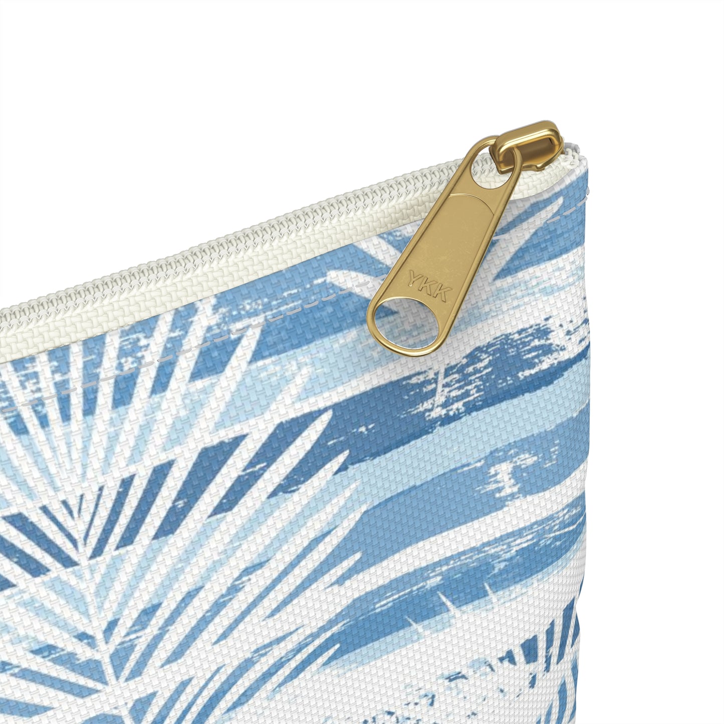 KALLOS Accessory Pouch - Blue Leaves