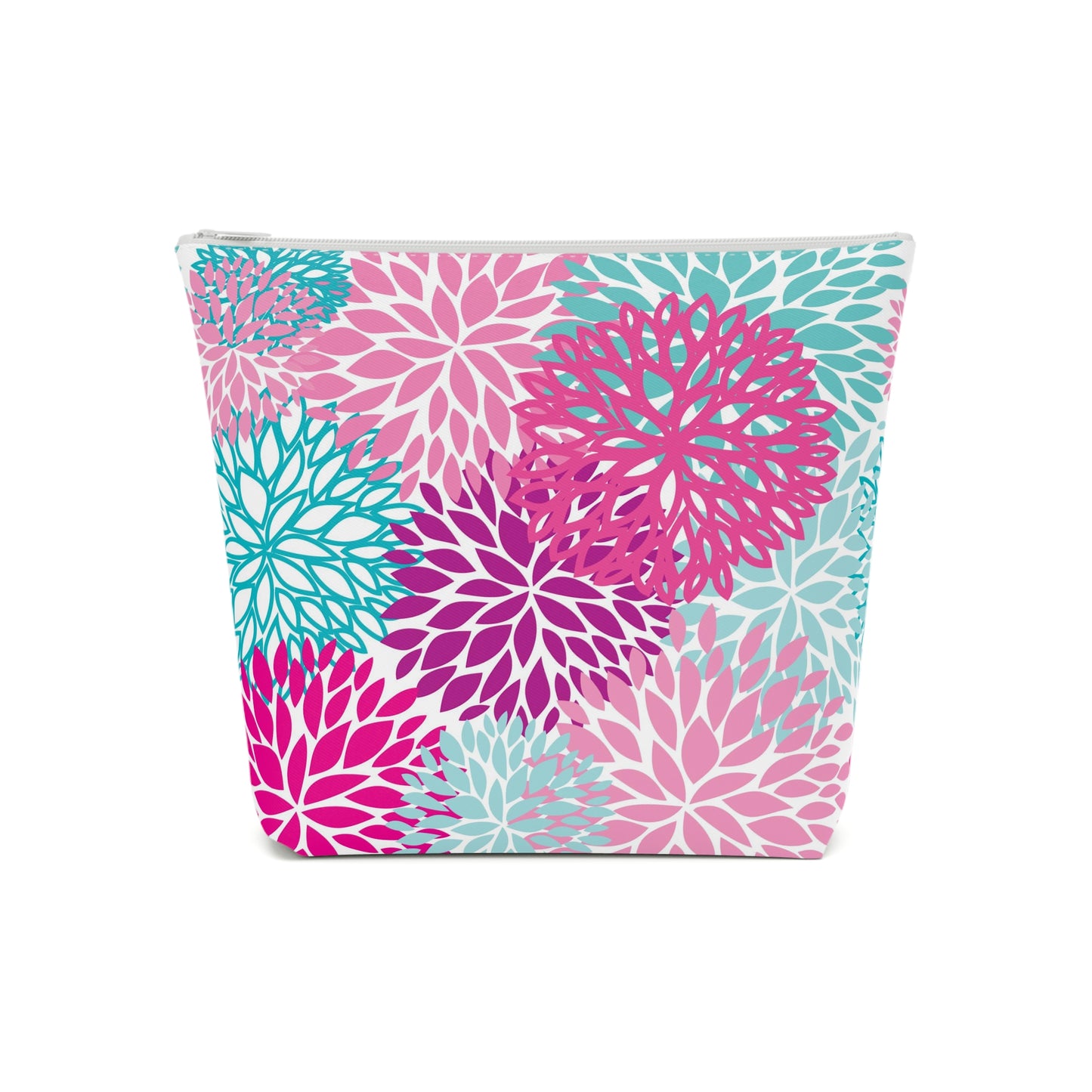 KALLOS Cotton Cosmetic Bag - Bright Floral