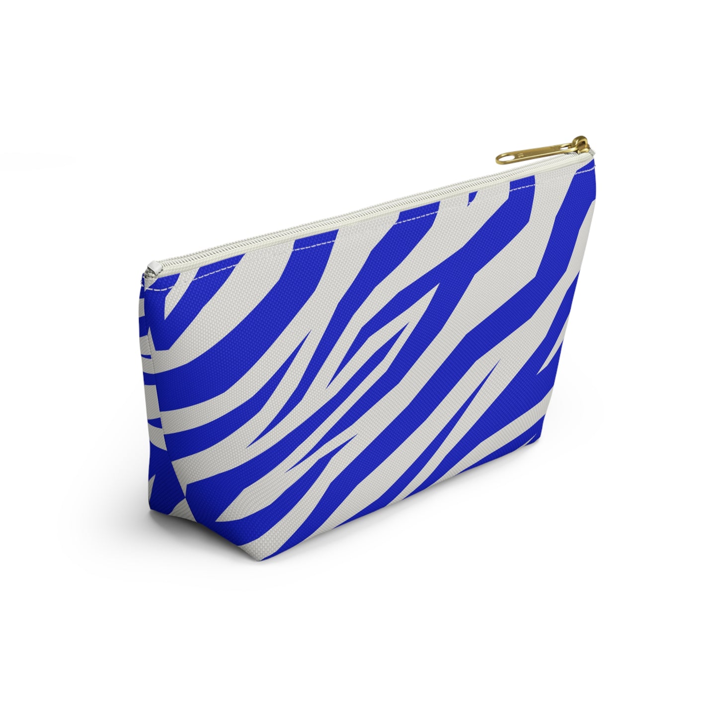 KALLOS Accessory Pouch w T-bottom - Blue Zebra