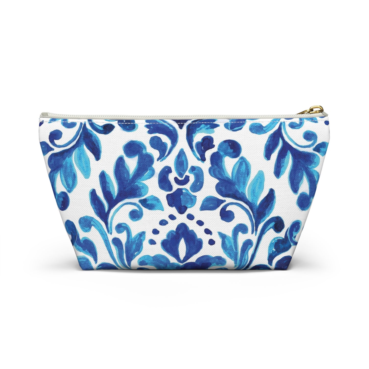 KALLOS Accessory Pouch w T-Bottom - Blue Vintage