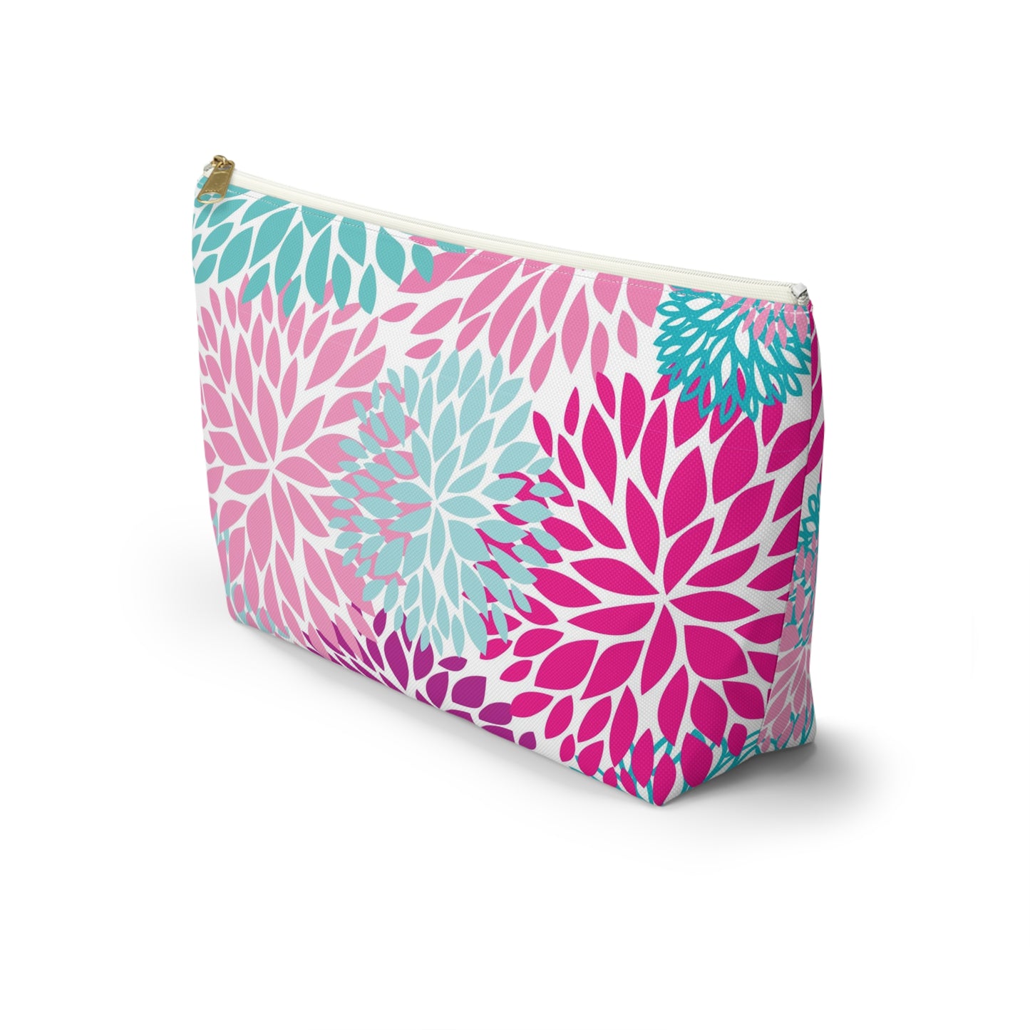 KALLOS Accessory Pouch w T-bottom - Bright Floral