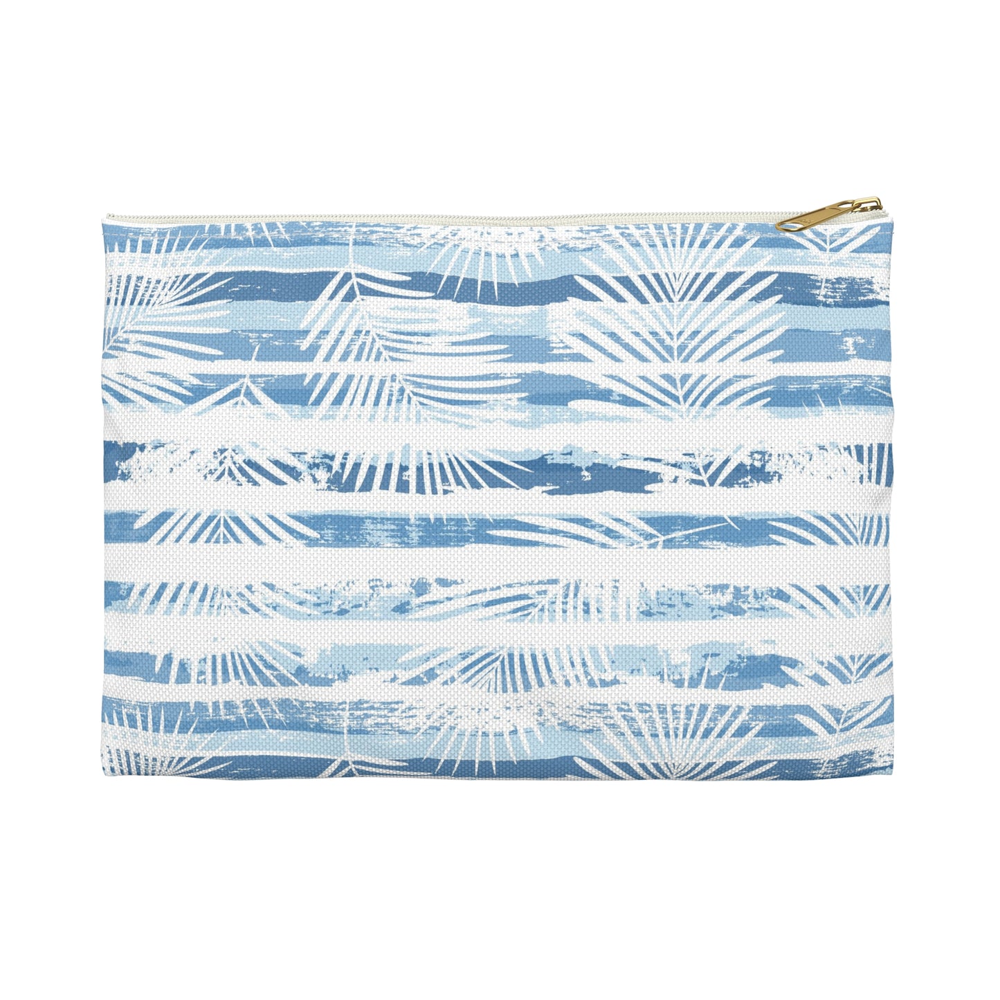 KALLOS Accessory Pouch - Blue Leaves