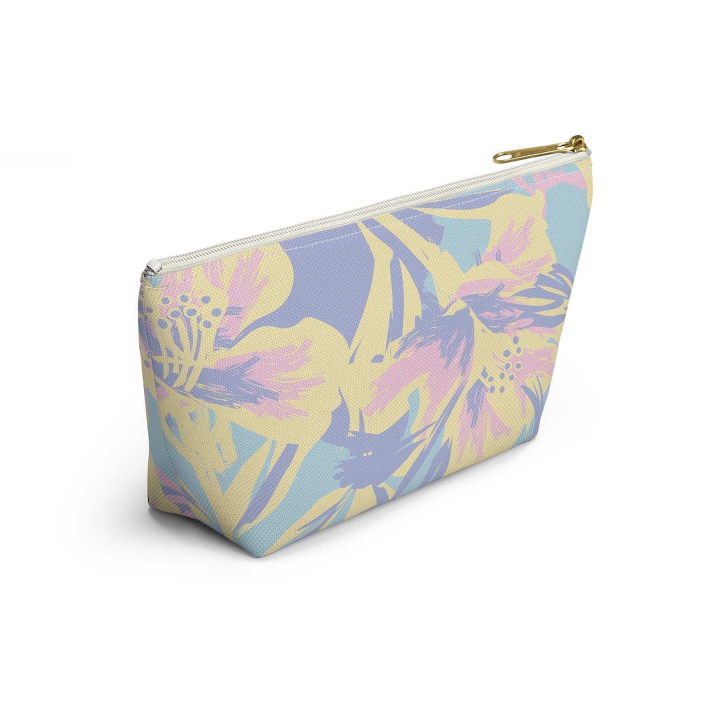 KALLOS Accessory Pouch w T-Bottom - Floral Brush