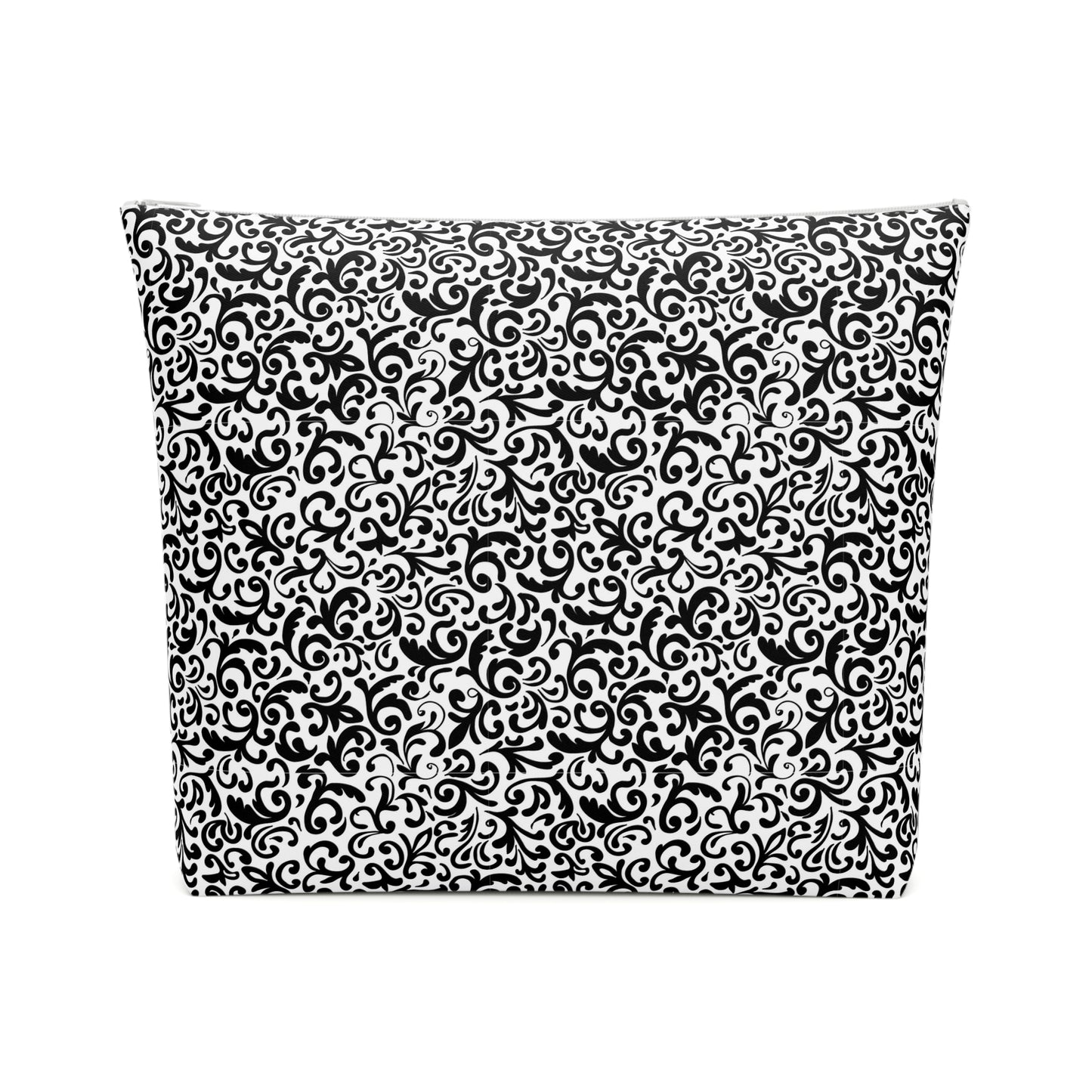 KALLOS Cotton Cosmetic Bag - Black Ornament