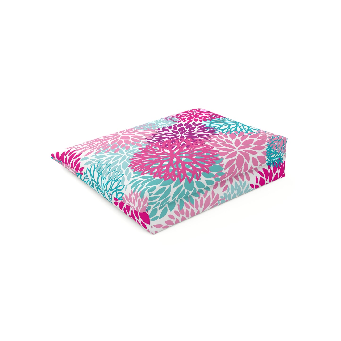 KALLOS Cotton Cosmetic Bag - Bright Floral
