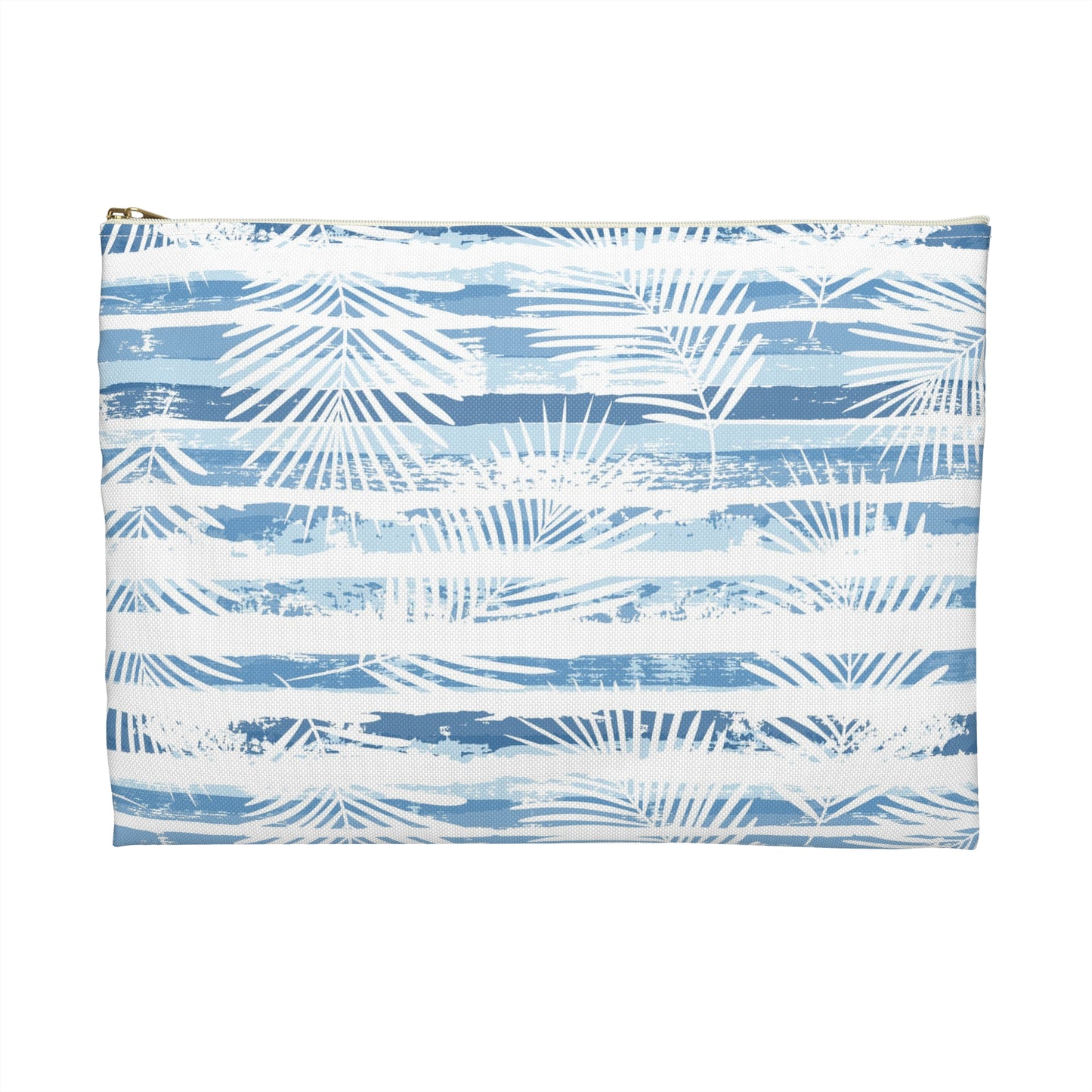 KALLOS Accessory Pouch - Blue Leaves