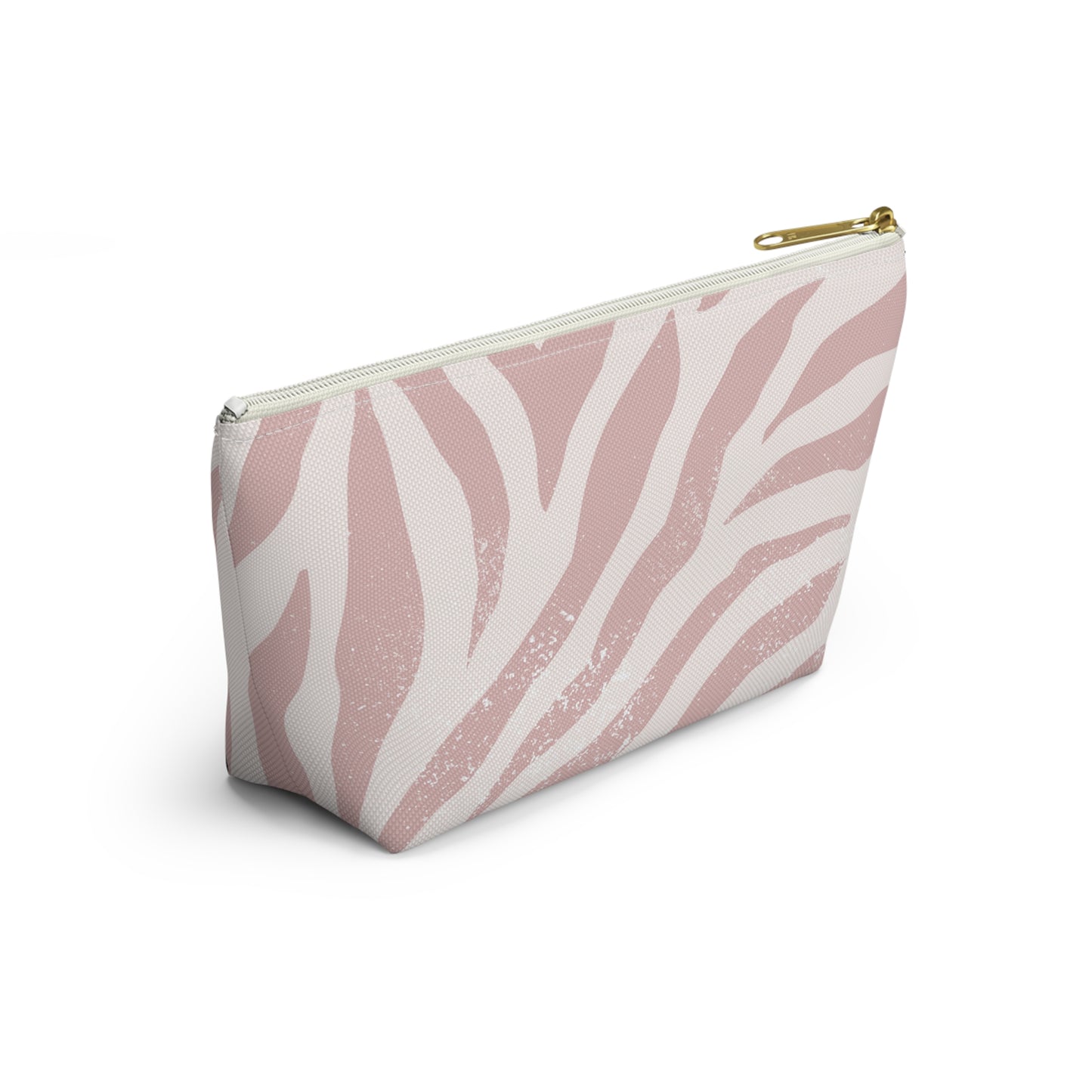 KALLOS Accessory Pouch w T-bottom - Pink Zebra