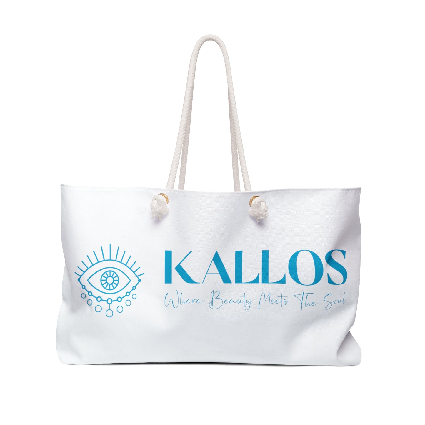 KALLOS Weekender Bag (White)