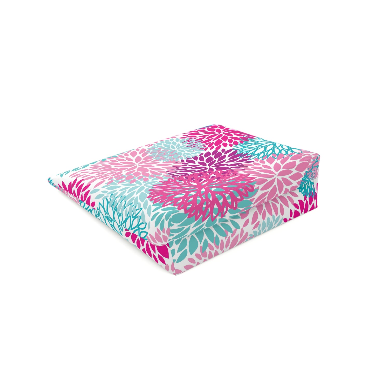 KALLOS Cotton Cosmetic Bag - Bright Floral