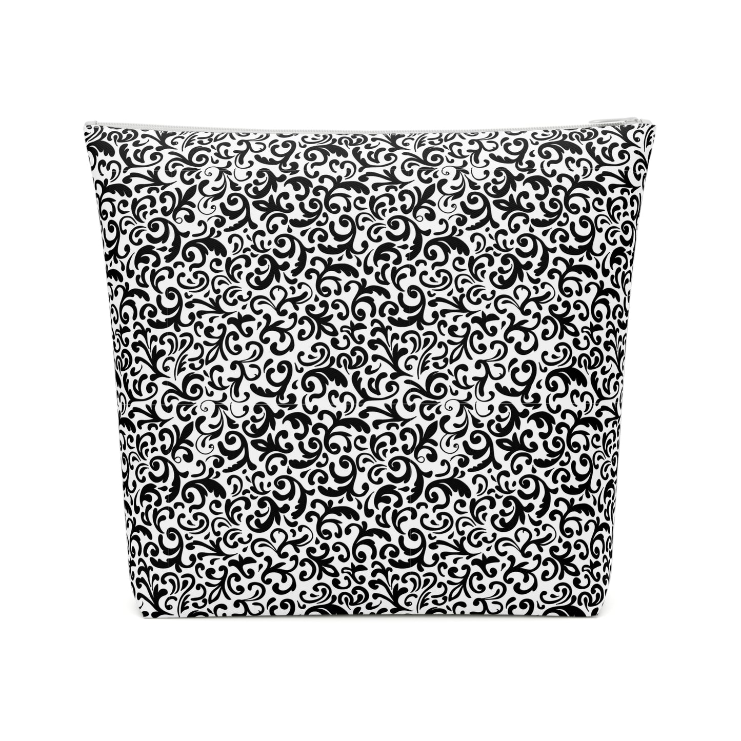 KALLOS Cotton Cosmetic Bag - Black Ornament