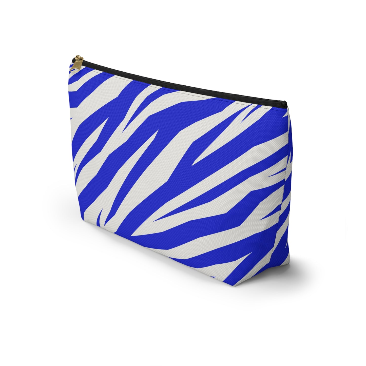 KALLOS Accessory Pouch w T-bottom - Blue Zebra