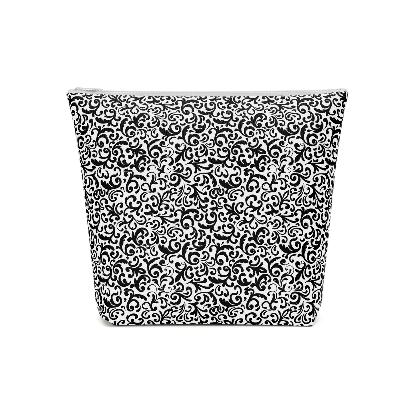 KALLOS Cotton Cosmetic Bag - Black Ornament
