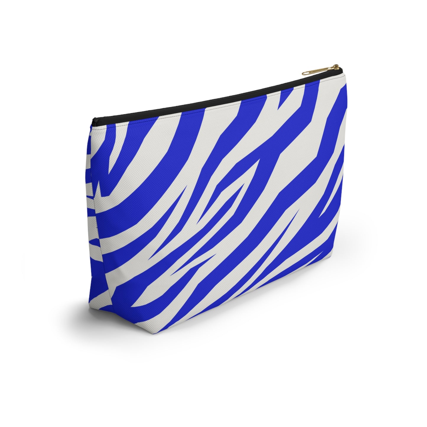 KALLOS Accessory Pouch w T-bottom - Blue Zebra
