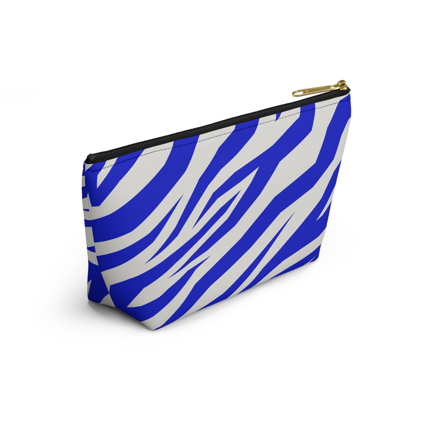 KALLOS Accessory Pouch w T-bottom - Blue Zebra