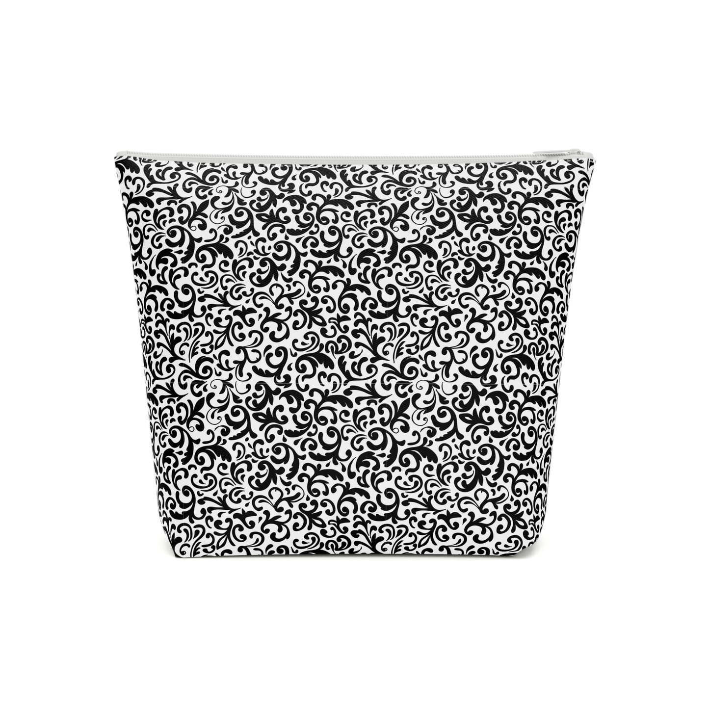 KALLOS Cotton Cosmetic Bag - Black Ornament