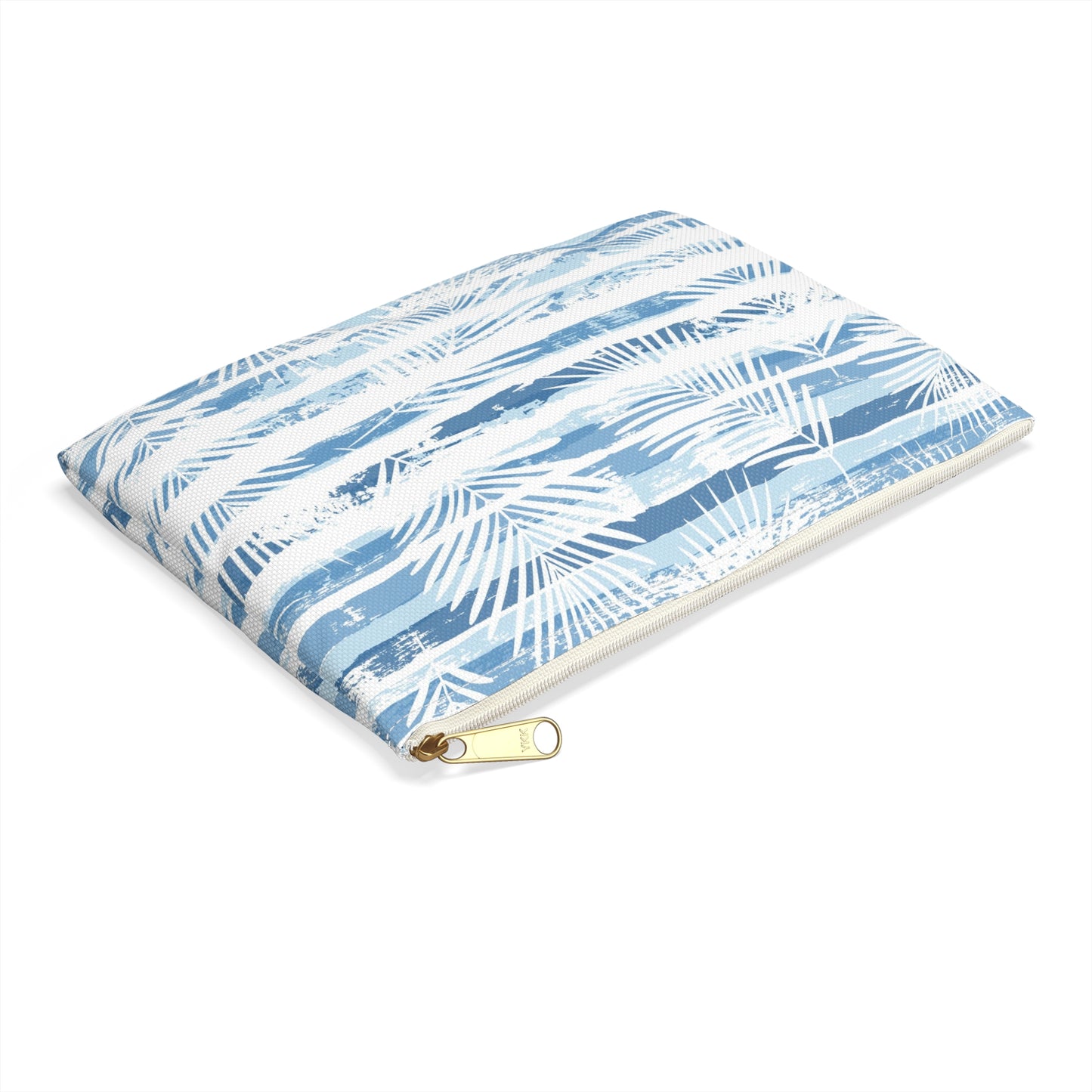 KALLOS Accessory Pouch - Blue Leaves