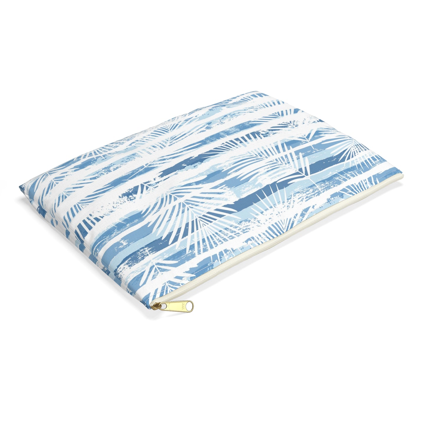 KALLOS Accessory Pouch - Blue Leaves