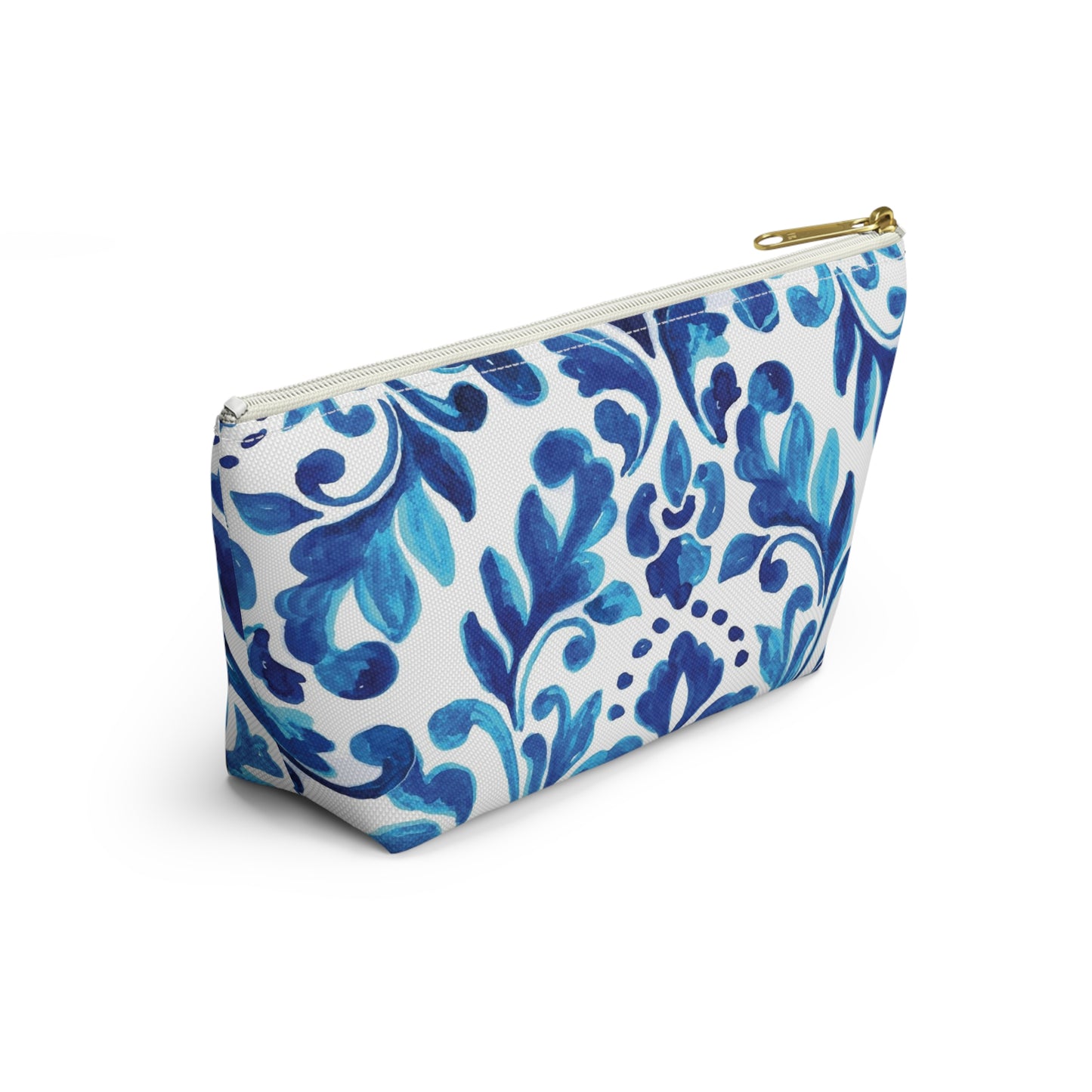 KALLOS Accessory Pouch w T-Bottom - Blue Vintage