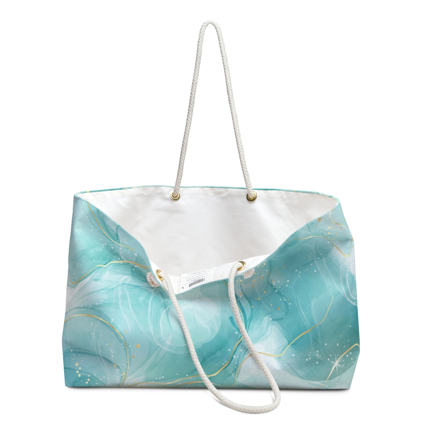 KALLOS Weekender Bag (Cyan Marble)