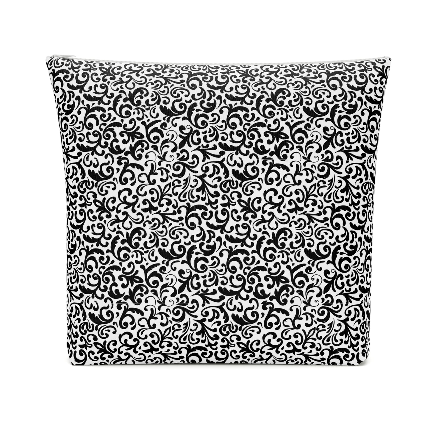 KALLOS Cotton Cosmetic Bag - Black Ornament