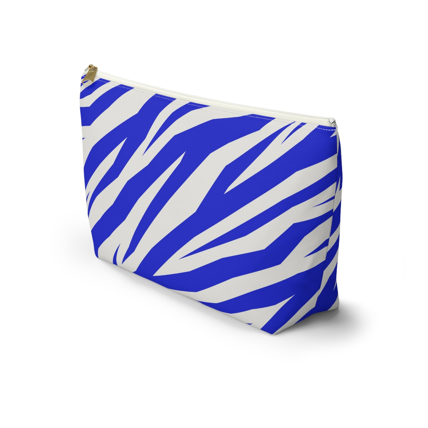 KALLOS Accessory Pouch w T-bottom - Blue Zebra