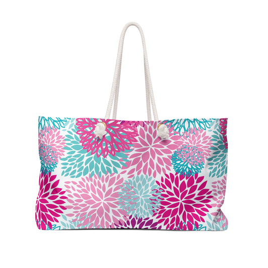 KALLOS Weekender Bag (Bright Pink)