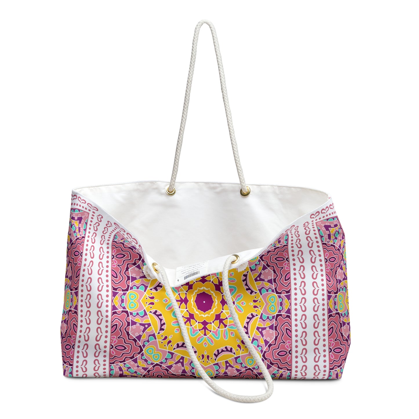 KALLOS Weekender Bag (Pink Doodle)