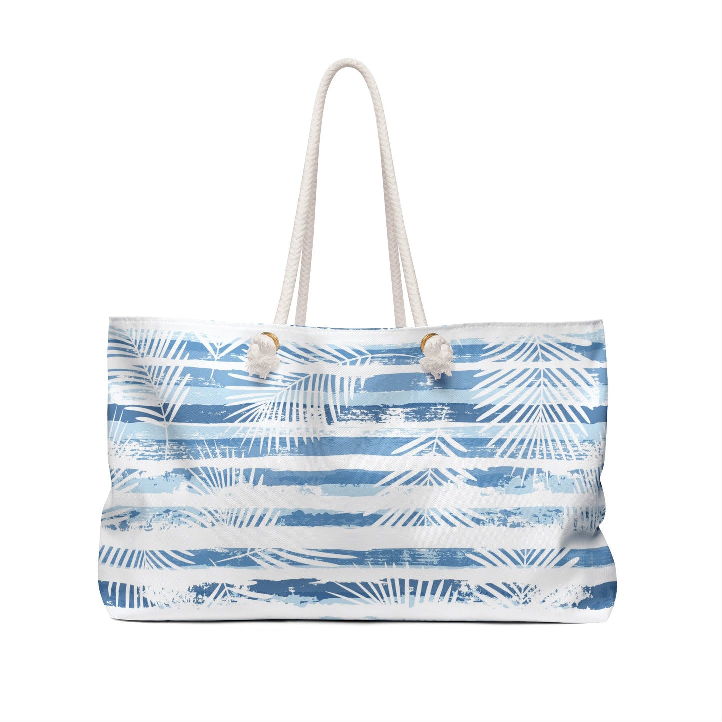 KALLOS Weekender Bag (Blue Leaves)