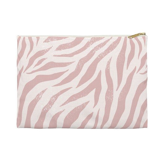 KALLOS Accessory Pouch - Pink Zebra