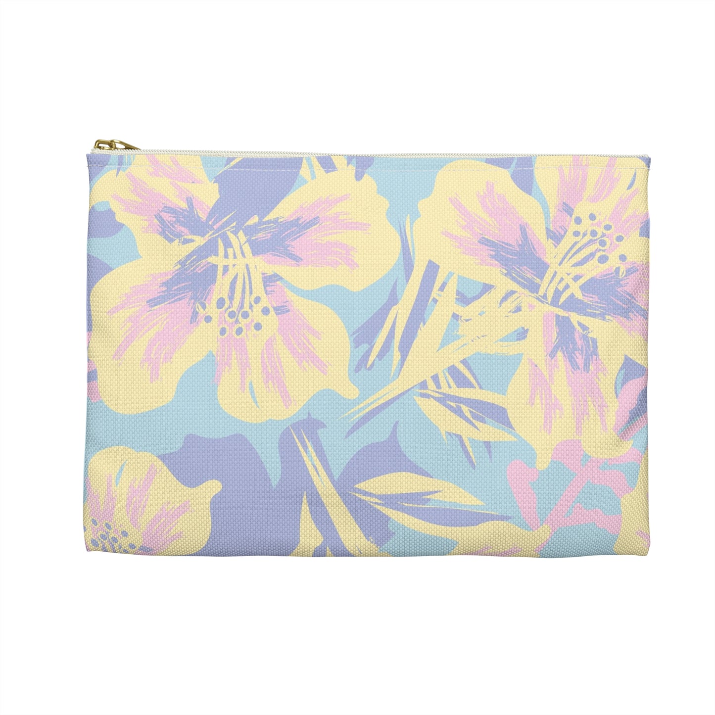 KALLOS Accessory Pouch - Floral Brush w Pink