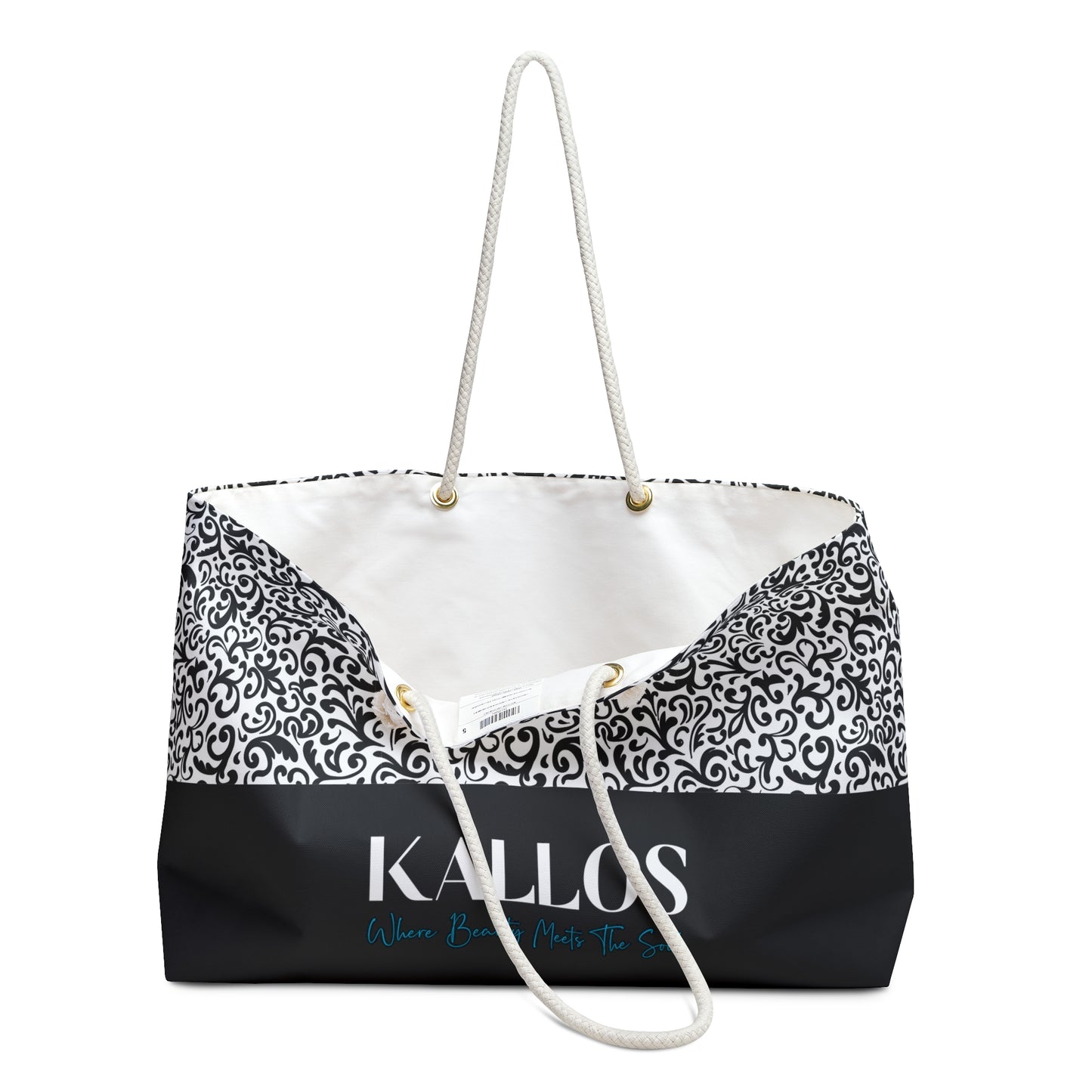 KALLOS Weekender Bag (Black Ornament)